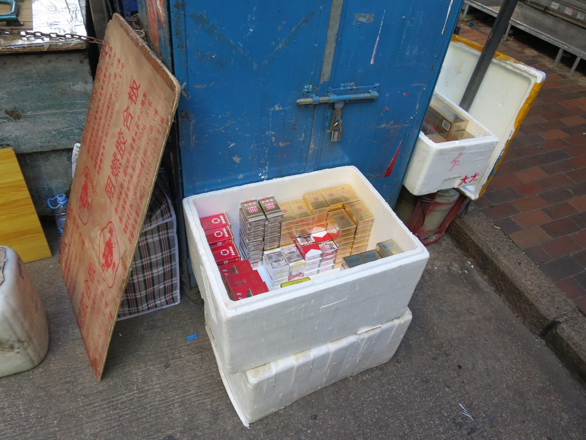 Hong Kong Customs and Sham Shui Po police smash 22 illegal cigarette caches