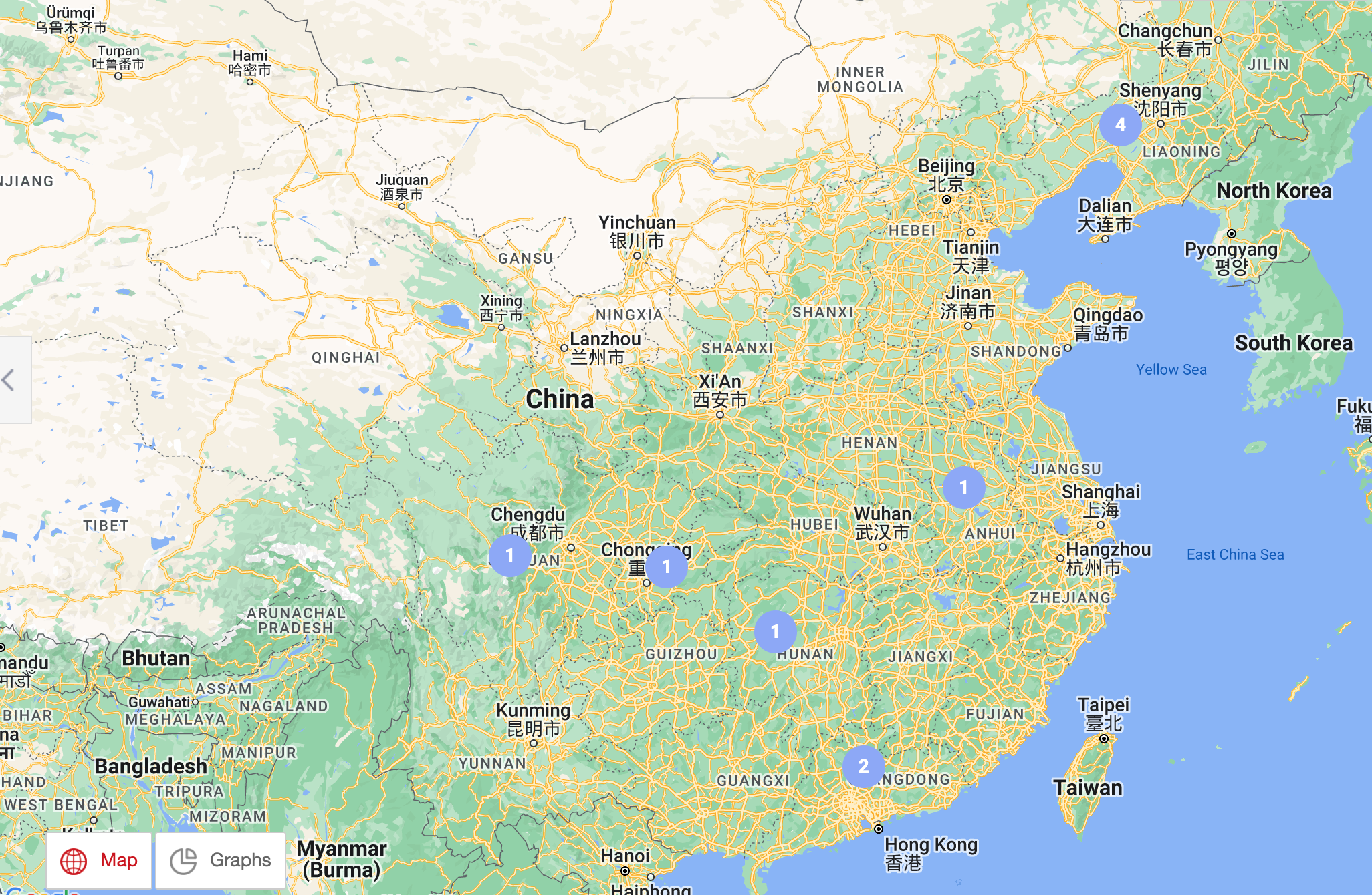 CLB's Strike Map shows ten incidents at Carrefour stores since Dec 2022